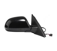 Rearview Mirror For A4l 2009 2010 2011 2012 Car Adjustable Lens Electric Folding Side Rearview Mirror Assembly 6/8/14 Wire Rearview Side Mirror Assy(Black,8 Wire R)