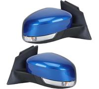 Rearview Mirror For Focus Mk3 EU Version 2011-2018 Car Assembly Complete Wing Mirrors(Blue,Pair)
