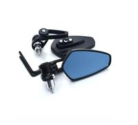 Rearview mirror For Metallic 750 750 For Dark 1000 For Monster For M900 900 S 1 Pair Universal Motorcycle Mirrors Handle Bar End Side Mirror(Black)
