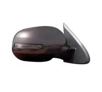 Rearview Mirror For Mitsubishi For Outlander 2013-2020 Car Rearview Mirror Assembly Accessories Auto Side Mirror Reflector Led Turn Signal Lights Rearview Side Mirror Assy(Black,Left)