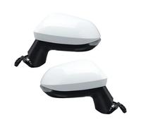 rearview mirror For Toyota For Corolla E21 E210 MK12 9 Pins Side Mirror Assembly Euro Interface With Blind Spot Folding White Door Mirror Wing Mirror(1pair)
