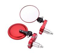 Rearview Mirror For YZF R1 R6 2005 2006 2007 2008 2009 2010 2011 2012 7/8" 22mm Universal Motorcycle Rearview Mirrors Handle Bar End Motorbike Rear View(Red)