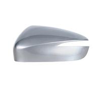 rearview mirror frame Car Wing Door Side Rearview Mirror Cover Lid Cap Shell House For Mazda For CX-3 For CX-5 2015 2016 2017 2018 2019 rearview mirror housing(Silver left)