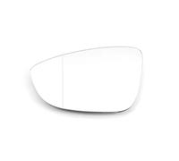 Rearview Mirror Glass Compatible With Eos 2009-2017 For Passat B7 2010-2015 For Beetle A5 2012-2019 Door Side Heated For Wing Mirror Glass Modification Repair(Left)