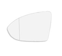 Rearview Mirror Glass Compatible With GOLF MK7 2013 2014 2015 2016 2017 2018 Auto Heated Rearview Mirror Glass Convex With Plate Modification Repair Parts(Left)