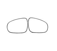 Rearview Mirror Glass Compatible With Lexus For RC 2014 2015 2016 2017 2018 1 Pair Automobile Side Rearview Mirror Wide View Anti Glare Replacement(White)