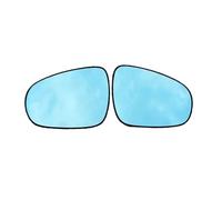 Rearview Mirror Glass Compatible With Lexus For RC 2014 2015 2016 2017 2018 1 Pair Automobile Side Rearview Mirror Wide View Anti Glare Replacement(Blue)