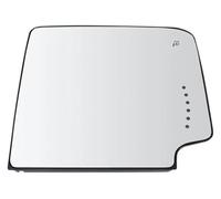 Rearview Mirror Glass For Silverado 1500 2500 HD 3500 HD 2014-2017 Car Wing Mirror Glass Auto Heated Rear Light(Big Right)