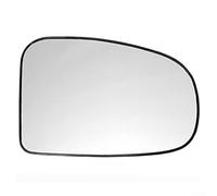 Rearview Mirror Glass Lens, 1pcs Left Heated Replacement, Clear Visibility All Weather, Easy Clip-On Install, for Prius 2010-2015(Right)