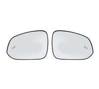 Rearview Mirror Glass Lens For Toyota RAV4 2019 2020 2021 US Version With Heated Blind Spot Side Mirror Glass Car Accessories PYPFQUMQGR(2PCS left and right)