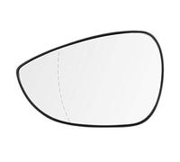 Rearview Mirror Glass Wide Angle Premium Sturdy Anti Scratch Durable Direct Replacement for Mk7 2008 2017 Original Standard Fitment