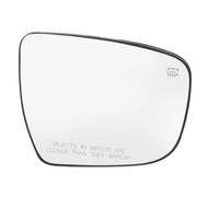 Rearview Mirror Glass Wing Mirror Glass Side Door Mirror Glass High Transparency Scratch Resistant for Rogue 2014 2020 LHD Car (Right)