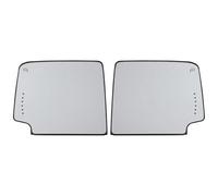 Rearview Mirror Glasses Compatible With Chevrolet For Silverado 1500 2500 3500 HD 2014-2017 Left Right Side Heated For Wing Mirror Glass Rearview Mirror 23444110(1Pair)