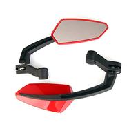 Rearview Mirror Handlebar Mirrors Side For Suzuki Universal Carbon Fiber Look Housing Motorcycle Rear View Side Mirrors 8mm 10mm Scooter(2)