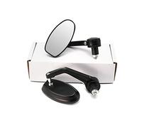 Rearview Mirror Handlebar Mirrors Side Universal 2pcs/Pair For Suzuki Motorcycle Rear View Mirrors Round 7/8" Handle Bar End Foldable Motorbike Side Mirror(2)