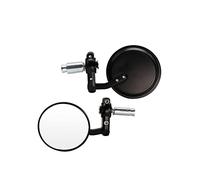 Rearview Mirror Handlebar Mirrors Side Universal 2pcs/Pair For Suzuki Motorcycle Rear View Mirrors Round 7/8" Handle Bar End Foldable Motorbike Side Mirror(Full Set D)
