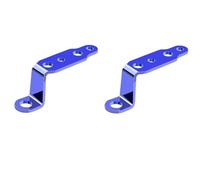 Rearview Mirror Headlight Bracket Motorcycle Spotlight Modified Bracket Autocycle Brackets Mount Extender(Blue 2pcs)