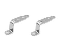 Rearview Mirror Headlight Bracket Motorcycle Spotlight Modified Bracket Autocycle Brackets Mount Extender(Silver 2pcs)