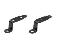 Rearview Mirror Headlight Bracket Motorcycle Spotlight Modified Bracket Autocycle Brackets Mount Extender(Black 2pcs)