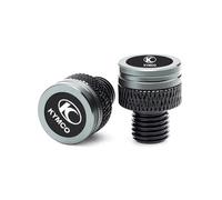 rearview mirror hole cover screws M10×1.25 Mirror For Xciting 250 300 400 AK550 CT250 CT300 S400 Downtown 125i 350i X-Town Motorcycle Rearview Side Mirror Hole Cap Plug(Grey)