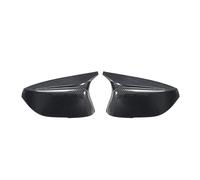 Rearview Mirror Housing For Q50 Q60 QX30 Q70 2014-2021 2x Car Rear View Mirror Cover Side Wing Glossy Black(Carbon Fiber Look)