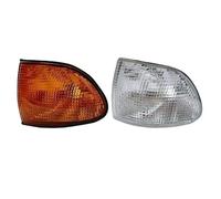 Rearview Mirror Indicator For 1994-1996 For E38 For BMW 7 Series Front Corner Turn Signal Light Without Bulb 63138352485 63138352486 Car Indicator(White L)