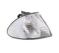 Rearview Mirror Indicator For BMW For E46 3 Series Sedan 1998-2001 No Bulbs White Lens Corner Lights Turn Signals Front Signal Lamp Car Indicator(Right)