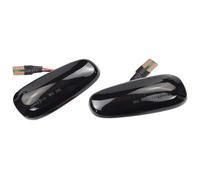 Rearview Mirror Indicator Lamp For O&pel For Zafira A 99-05 For Astra G 98-09 Signal Led Side Marker Light 12V Panel Lamp Dynamic Turn Signal(Dynamic Smoked Black)
