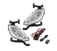 Rearview Mirror Indicator Light Car Fog Lamp Assembly For Hyundai For Elantra 2011-2013 Signal Lamp Front Bumper Fog Lights Wiring+Switch