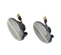 Rearview Mirror Indicator Light Dynamic Blinker LED Turn Signal Side Marker Lights For Mercedes For Benz For W168 For W639 For W447 For Citan For W415 For Smart 450 452(Crystal)