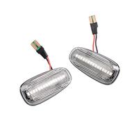 Rearview Mirror Indicator Light For Opel For Zafira A 1999-2005 Dynamic Side Marker Turn Signal Light Sequential Blinker For Astra G 1998-2009(Dynamic Crystal)