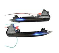 Rearview Mirror Indicator Light LED Dynamic Turn Signal Light For A6 C7 C7.5 RS6 S6 4G 2 Pieces Car Side Wing Rearview Mirror Blinker Indicator 2012-2018(Yellow and blue)