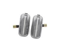 Rearview Mirror Lamp Compatible With For A3 S3 8P 2004-2008 A4 For RS4 2002-2005 S4 B6 B7 2000-2005 Side Marker Light Dynamic Turn Signal Flashing Indicator 8E0949127(Crystal)