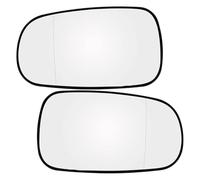 Rearview mirror lens For Saab 93 95 9-3 9-5 2003-2012 Left Right Driver Passenger Side Wing Mirror Glass Heated Wide Angle Rear View Rearview Plate DOOR WING MIRROR GLASS(Pair)