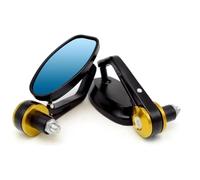 Rearview Mirror Motorcycle For Honnet CB500X NC750X CB500X CB750 7/8 22mm Motorcycle Handlebar Mirror Aluminum Alloy Rearview(Gold)