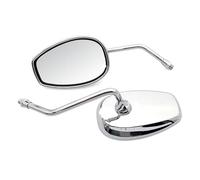Rearview Mirror Motorcycle For Jog For BWS For BWS 100 125 Universal 10mm Motorcycle Rearview Mirrors Chrome Side
