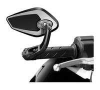 Rearview Mirror Motorcycle For Y&amaha For X-MAX 300 Motorcycle Accessories CNC Rear View Side Mirror Handle (Silver)