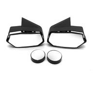 Rearview Mirror Motorcycle For Y&amaha For XMAX 250 2023 2024 For XMAX 300 2023 2024 Ward Moving Holder Bracket Convex Angle Side Motorcycle Rearview