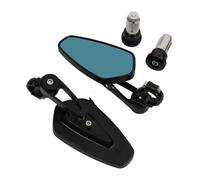 Rearview Mirror Motorcycle For Z900 For Z 900 7/8 22MM Motorcycle Mirror CNC Aluninum Handlebar End Rearview(Black NO LOGO)