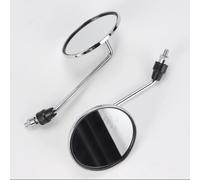 Rearview Mirror Motorcycle Rear View Side Mirrors Handle Bar For Mountain For Bike For Dirt For ATV Universal 8mm/10mm Round(10mm)