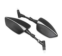 Rearview Mirror Motorcycle RearView Side Mirrors For YA&MAHA SX DX XP530 Tech MAX Handlebar Wing Mirror Degree Rotatable Adjustable Motorbike Side Mirrors(Color 9)
