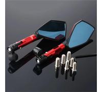 Rearview Mirror Motorcycle Side View Mirror For Ducati Monster 696 797 821 Hypermotard 950 RearView Mirrors With Not Simple To Rust Motorbike Rear View Side Mirrors(Red)