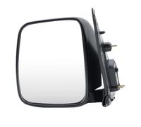 Rearview Mirror Rearview Wing Mirror Assembly For Toyota For Hiace TRH/KDH 200 2005 2006-2013 Textured Black Fully Manual Folding Car Accessories Rear View Mirror Assembly(Left)