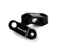 Rearview Mirror Riser Clamp For HON&DA CB 750 HORNET CB750 2023 Mirror Motocyrcle Extension Accessories Rearview Mirrors Risers Extenders(Black)