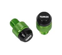 rearview mirror screw For Tomos Nitro Arrow Sprint LX Streetmate R A35 Racing TT Accessories Motorcycle CNC Mirror Hole Plugs Screws Bolts Cover Caps(Green)