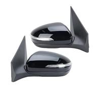 Rearview mirror set For Hyundai For I20 For MK2 GB IB 5 Pins Side Door Mirror Assembly Black Manual Folding Car Accessories Wing Mirror(1 pair Black)