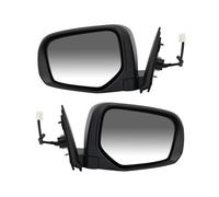 Rearview mirror set For Mitsubishi For Triton L200 3 Wires Side Door Rearview Mirror For RHD Convex Wing Door Mirror Car Accessories Wing Mirror(1pair)