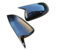 Rearview Mirror Shell Compatible With KIA For RIO 4 2017 2018 2019 2020 2021 2022 2023 Car Accessories Rearview Replacement Side Mirror Cover(Carbon)