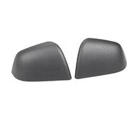 Rearview Mirror Shells Compatible With Tesla For Model Y 2020 2021 2022 2023 Rearview Mirror Cover Side Door Cap Trim Car Accessories Protective(Matte Carbon Fiber)