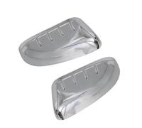 Rearview Mirror Shells For Explorer 2011 2012 2013 2014 2015 Car Sticker Rearview Side Mirror Cover Wing Cap(Black)